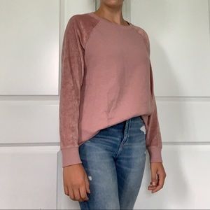 Small American Eagle pink sweater